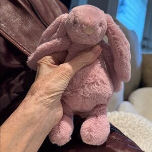 Jellycat Bashful Bunny Purple Pink lavender Rare Plush rabbit easter
